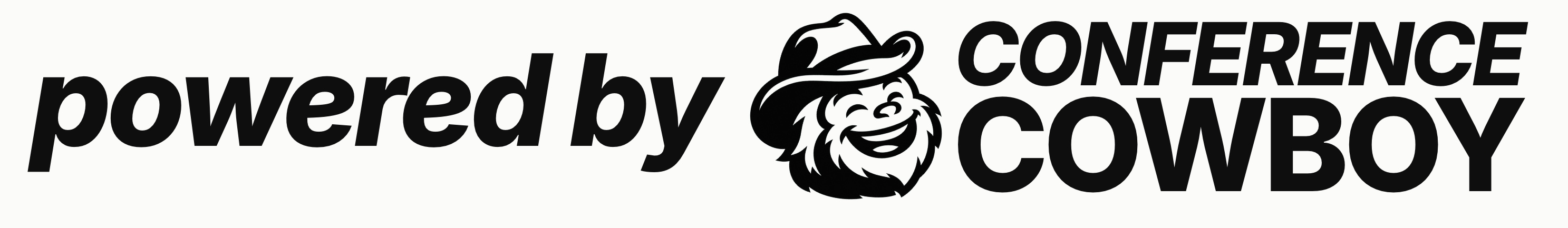 Powered by Conference Cowboy